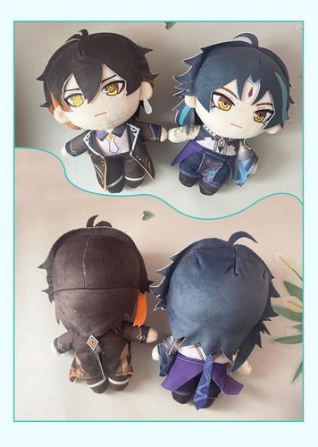 Xiao Genshin Impact Juguete De Peluche 20 Cm