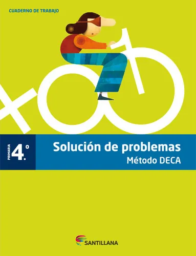 Cuaderno Problemas Metodo Deca 4 Primaria - Varios Autores