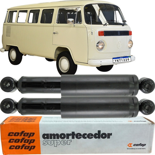 Par Amortecedor Dianteiro Kombi 1600 Cofap 1979 1980