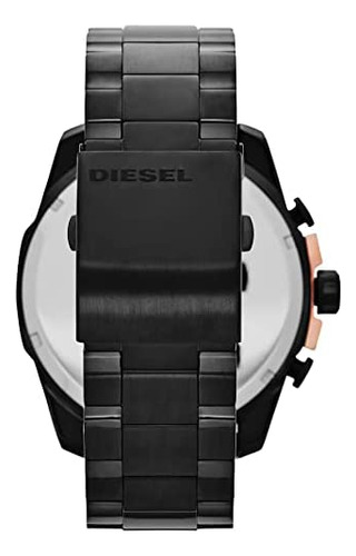 Relógio Masculino Diesel Mega Chief/em Aço Inoxidåvel Preto