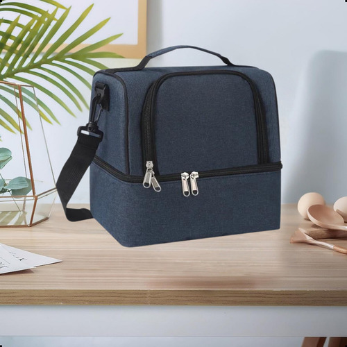Bolsa Termica Multiuso Portatil Marmita Sacola 2 Niveis 9l