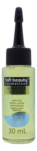 Silicone Reparador De Pontas Óleo De Argan Soft Beauty 30ml