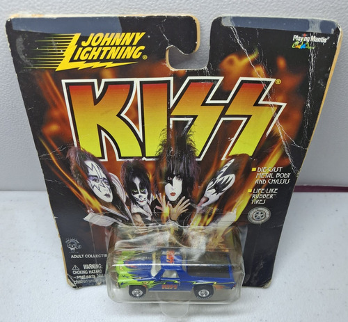 Johnny Lightning 1971 Ford El Camino Kiss 1:64 Azul (Usado)