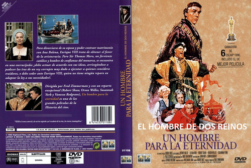 El Hombre De Dos Reinos - Robert Shaw - Orson Welles - Dvd