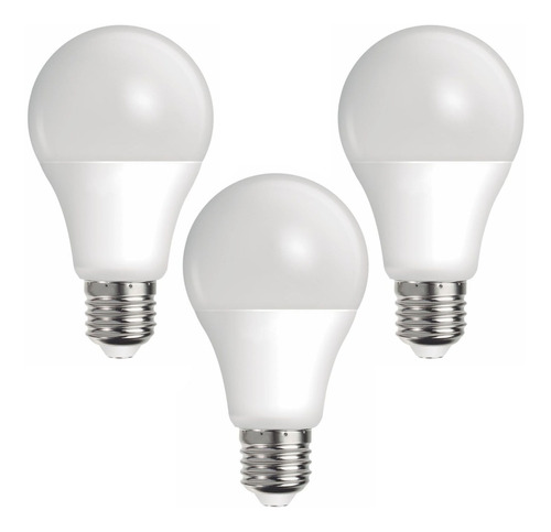 Set De 3 Lámparas Led 15w Luz Cálida, Fría O Neutra