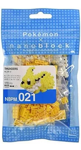 Nanoblock Pokemon Pikachu NBPM-001 : : Juguetes y juegos