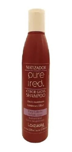Loquay Pure Red Shampoo Matizador 250 Ml