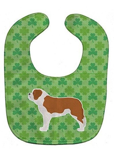 Los Tesoros De Caroline Bb6481bib Treboles Bebe Babero Verde