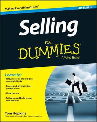 Libro Selling For Dummies - Tom Hopkins
