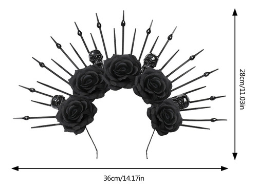 (bk) Diademas Para Mujer, Novia, Corona De Flores Para Fiest