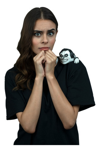 Colgante De Hombro Laughing Jack Shoulder Buddy Halloween Color Blanco