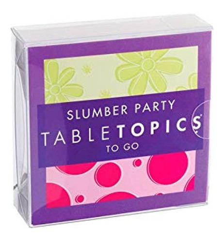 Tabletopics To Go Fiesta De Pijamas