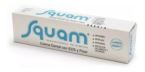Squam Crema Dental 120g Farmacia Magistral Lacroze