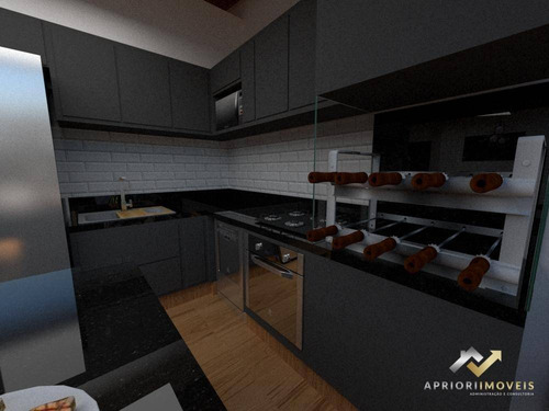 Cobertura Com 2 Dormitórios À Venda, 100 M² Por R$ 435.000 - Vila Bastos - Santo André/sp - Co0437