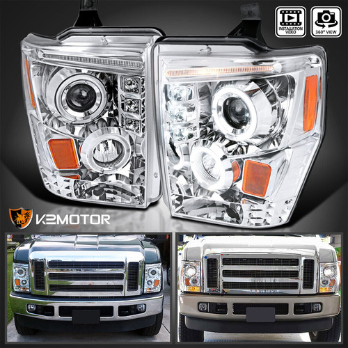 Par Faro Led Ford F-450 Super Duty Xl 2009 6.4l