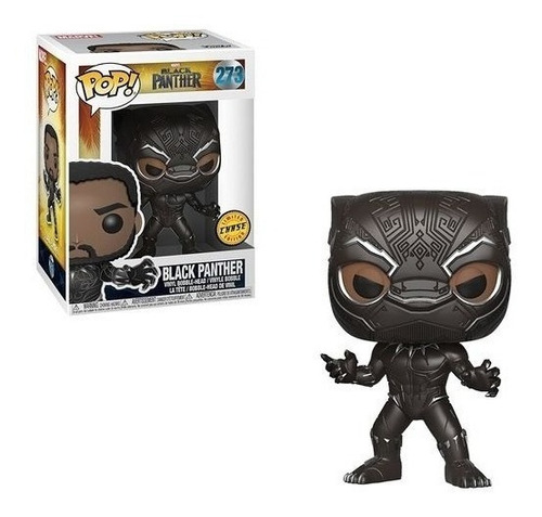 Funko Pop Nuevo Vinilo 10cm Marvel Black Panther Chase