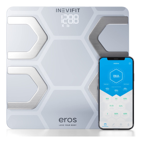 Inevifit Eros Bascula De Grasa Corporal Bluetooth Inteligent