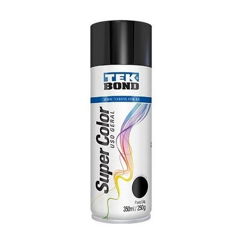 Aerosol Negro Brillante Para Metal Tek Bond 250gr