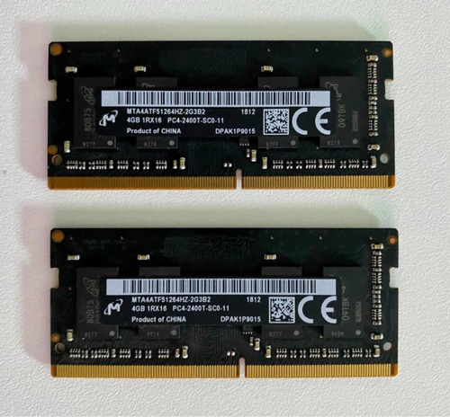 Memoria Ram Original Apple iMac 2017 8gb 2x4gb Ddr4 2400 Mhz