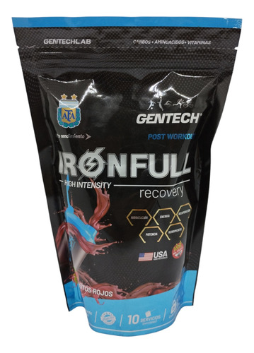 Iron Full Recovery Post 1.1 Lb 500grs. Gentech S/tacc