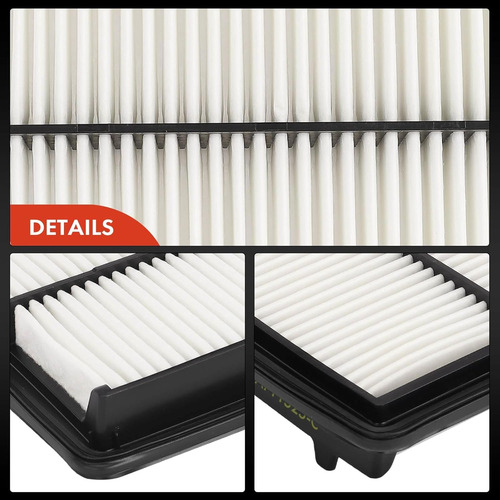 Filtro De Aire De Motor De 2 Piezas Compatible Con Acura Rlx