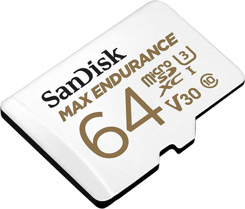 Memoria Microsd Sandisk Max Endurance 64gb Sdxc C10 V30 U3