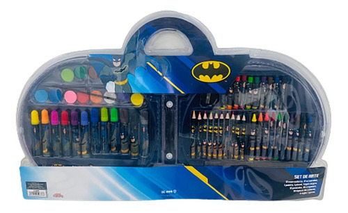 Set De Arte Escolar Infantil Cresko Batman Dc