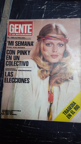 Gente Mayo 1972 Pinky Misión Apolo Roberto Carlos