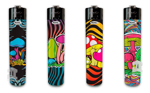 Encendedores Mushroom 24 Und- Distribuidor Oficial Atomic