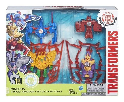 Transformers - Mini - Con Pack C/4 B5844