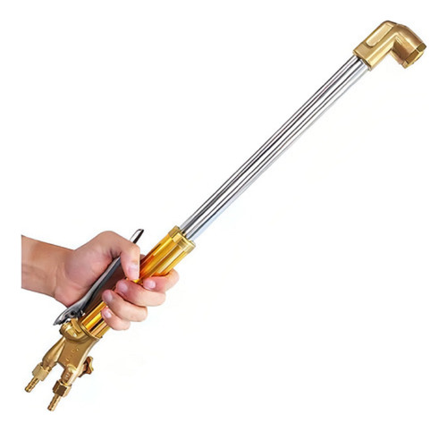 Caneta Maçarico De Corte 531 C/ 3 Tubos E Alavanca Em Inox