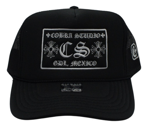 Gorra Cobra Studios Chrome Cobra Negra