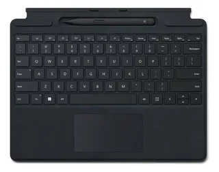 Teclado Surface Pro Signature con lápiz delgado 2 negro 8x6-00001