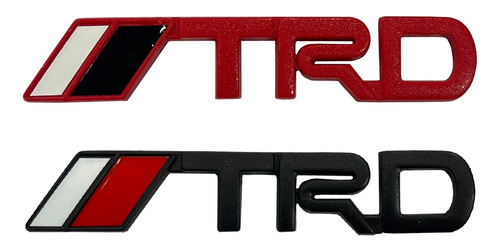 Emblema Trd Bandera Mini  Para Toyota ( Tecnologia 3m)