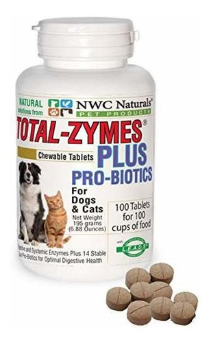 Nwc Naturals Total Zymes-plus Enzimas Digestivas Y Probiótic