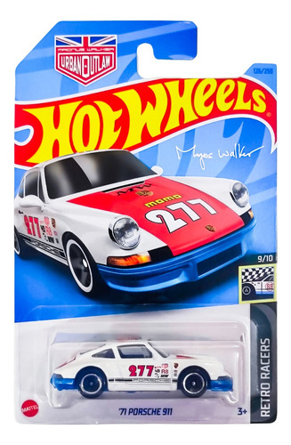 Carrinho Hot Wheel À Escolha - Edição Retro Racers - Mattel