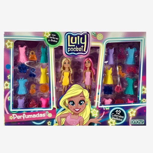 Imagen 2 de 5 de Muñeca Con Accesorios Luly Pocket