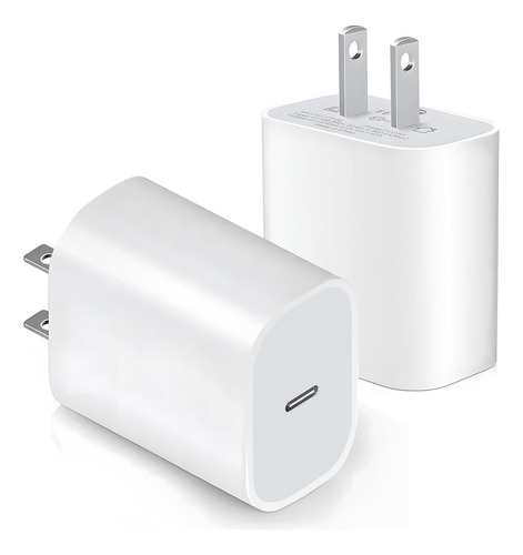 Bloque Carga Usb-c Para iPhone 20 W Capacidad Rapida Pd Tipo