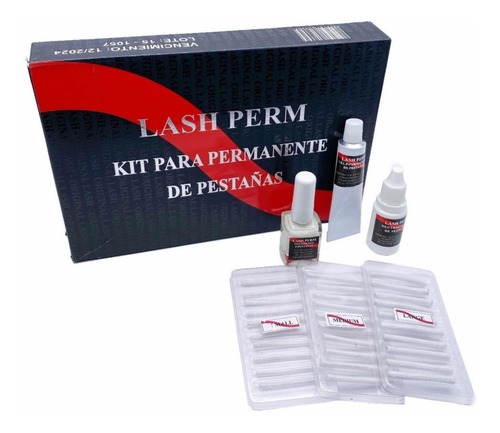 Kit X4 Lash Permanente + Lifting + Tintura Color + Laminado