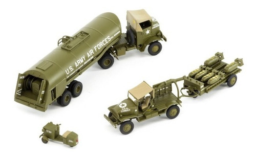 Wwii Usaaf Bomber Re-supply Set airfix A06304 1:72