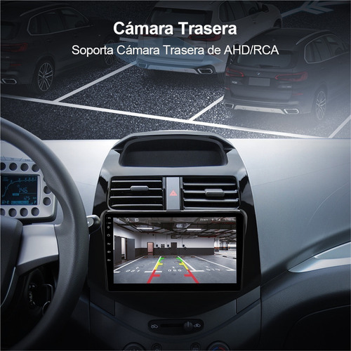 Estéreo Cámara For Chevrolet Spark 2009-2014 Gps Fm Frente