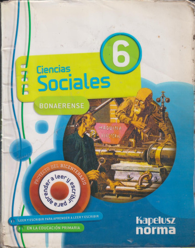  Ciencias Sociales Bonaerense 6, Leer Y Escribir Para...