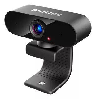 Philips Spl6506bm Cámara Web Full Hd 2MP 30fps Webcam 1080p con micrófono USB Color Negro