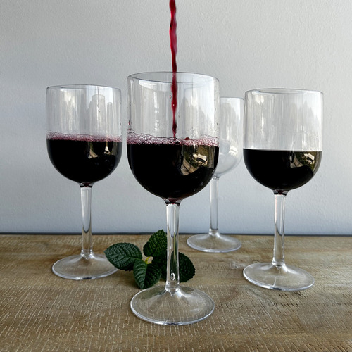 Set 4 Copa De Vino / Gin Policarbonato 400 Ml