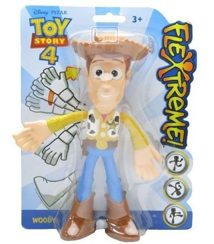 Boneco Woody - Toy Story 4 - Flextreme - 18 Cm - Mattel