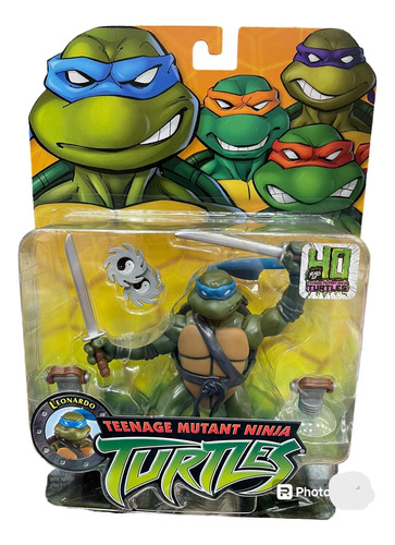 Tortugas Ninja 40 Años Leonardo C/ Acces. Playmates Replay