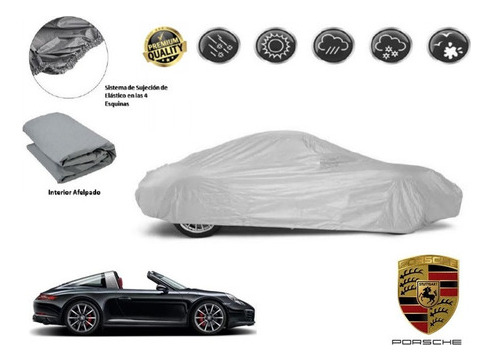 Funda Car Cover Afelpada Porsche Targa 4s 2019