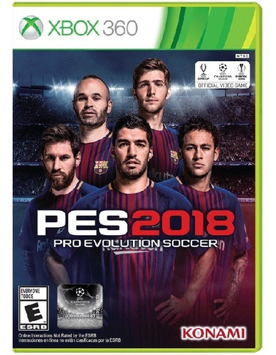 Pes 2018 - Xbox360 (físico-original)