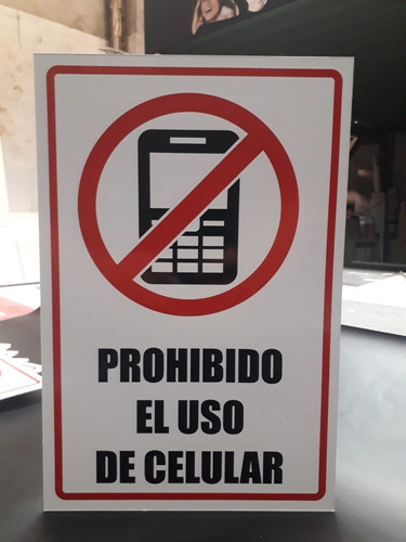 Cartel No Prohibido Celular