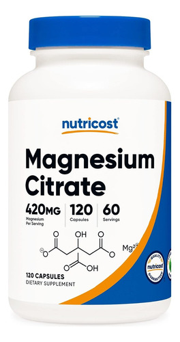 Citrato De Magnesio  420 Mg 